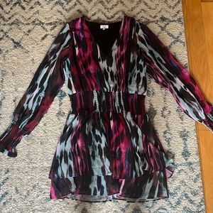 Vici Tiered Smocked Dress